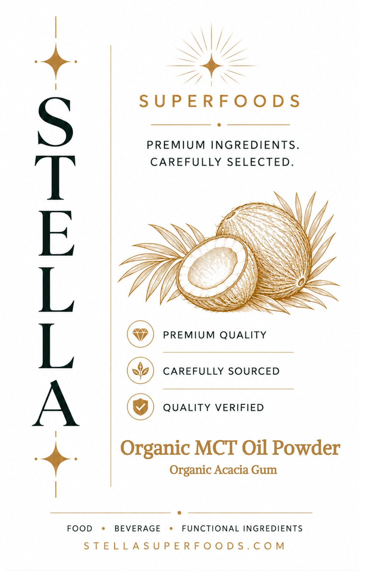Pure Coconut MCT Oil Powder – C8 & C10 Clean Fuel